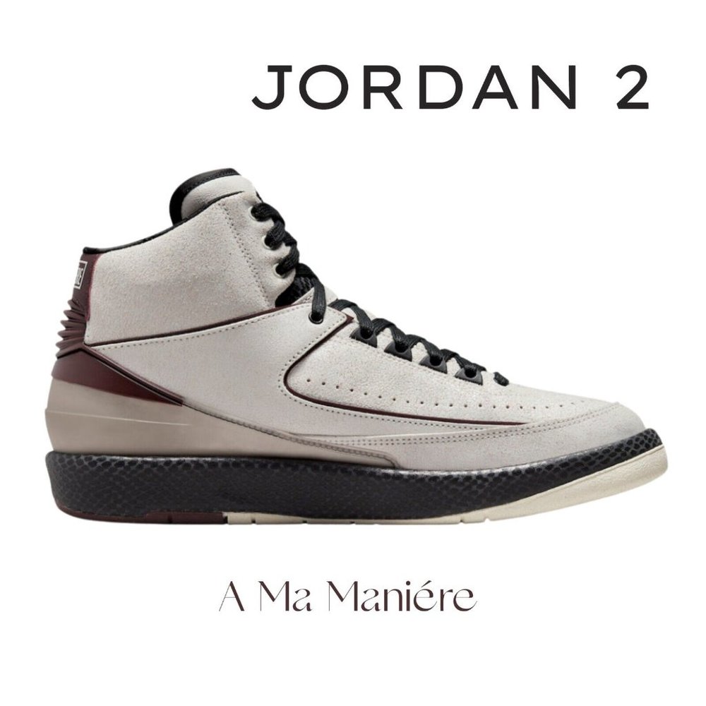 A Ma Maniere Air Jordan 2 Retro Airness Nike Basketball Shoes New Men Size 13